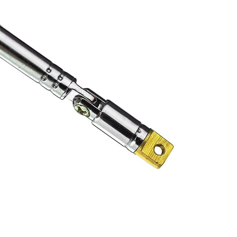 7Sections Telescopic 65cm FM Antenna Replacement 2Pack Compatible with Indoor Portable Radio Bluetooth Home Stereo Receiver AV Audio Vedio Home Theater Receiver Power Amplifier System Tuner