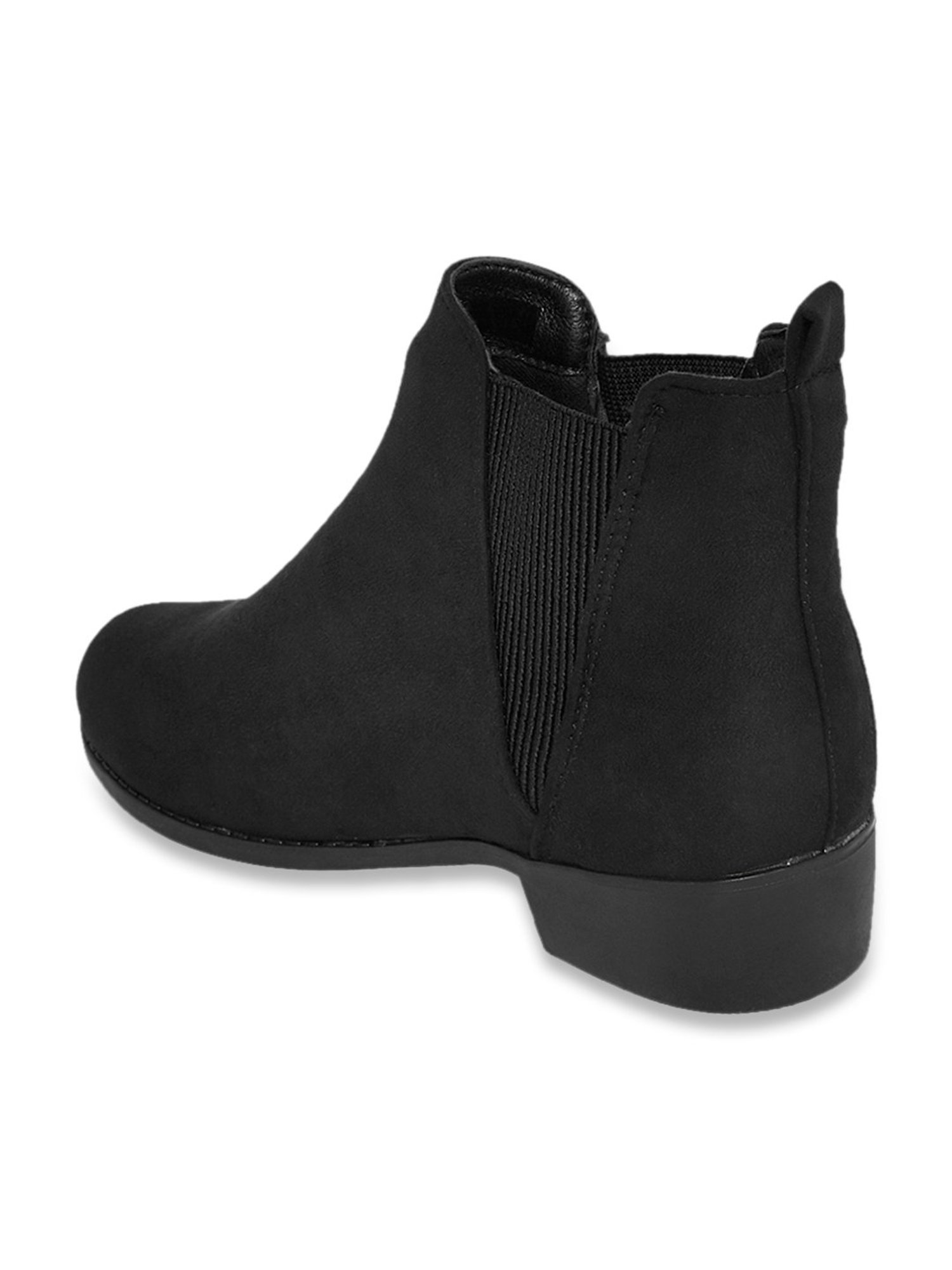 Forever Glam by Pantaloons Women's Black Chelsea Boots