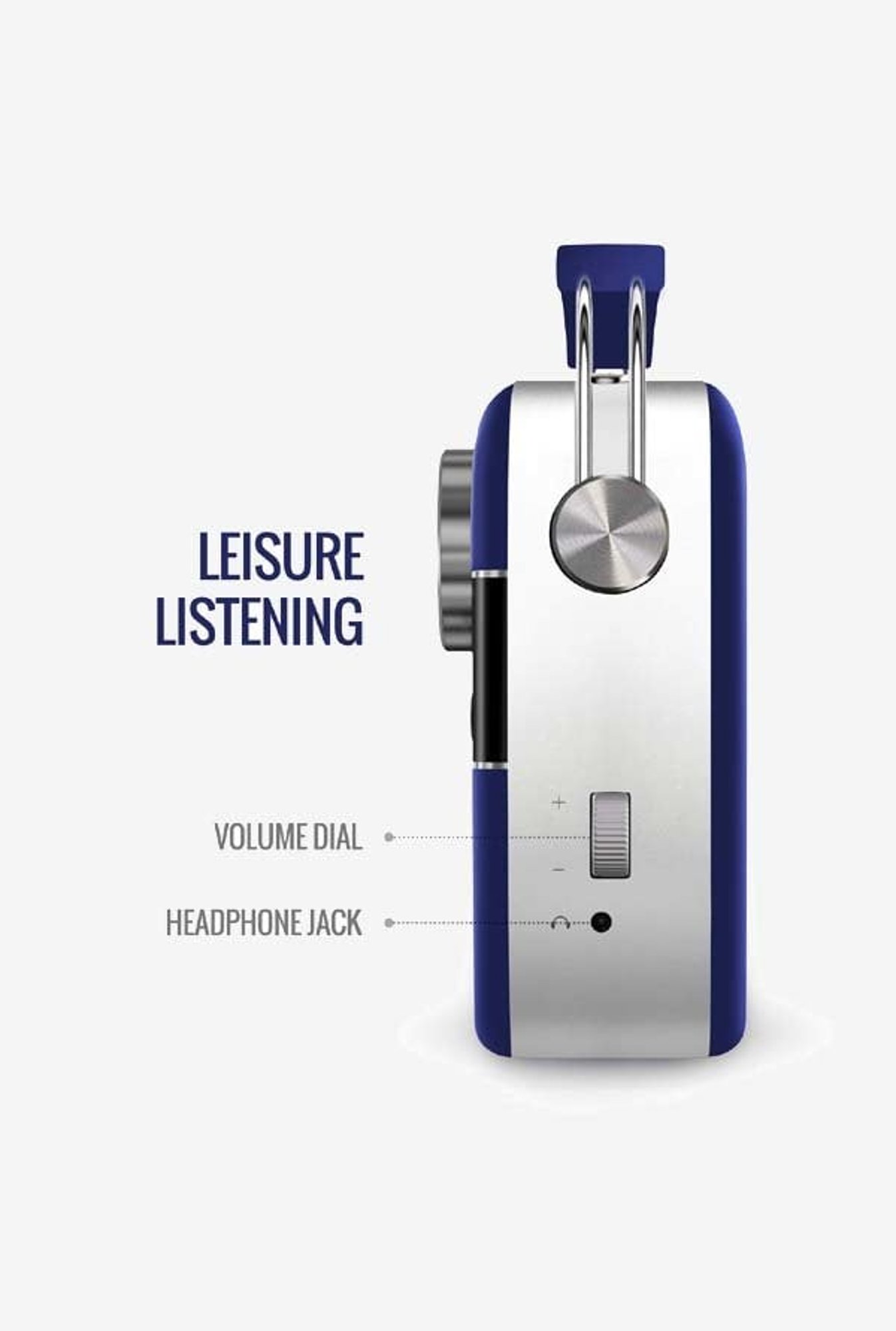 Saregama Carvaan SC230 Premium Portable Digital Music Player (Royal Blue)