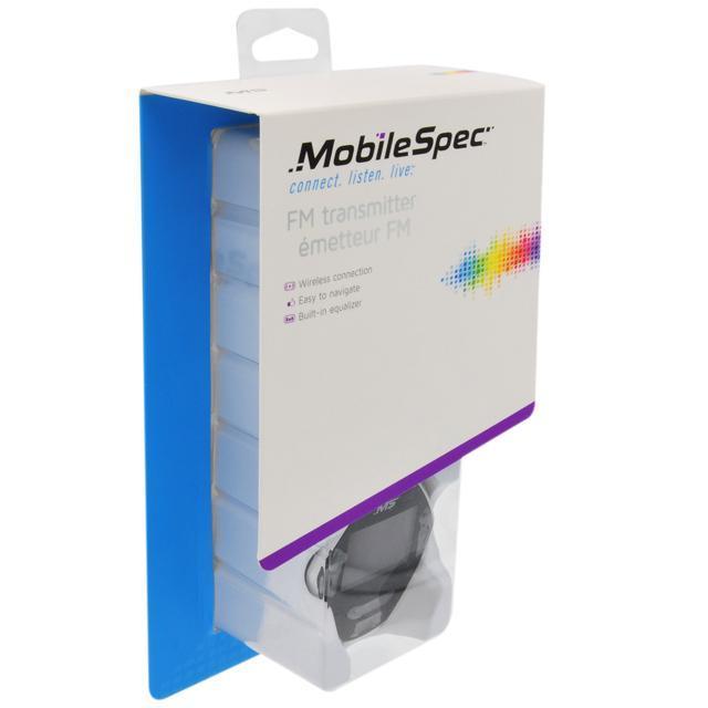 Mobilespec MBS13200 FM Transmitter with LCD Display and Remote