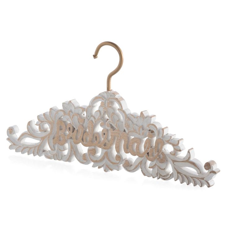 "Bridesmaid" Hanger, White - White - Shiraleah