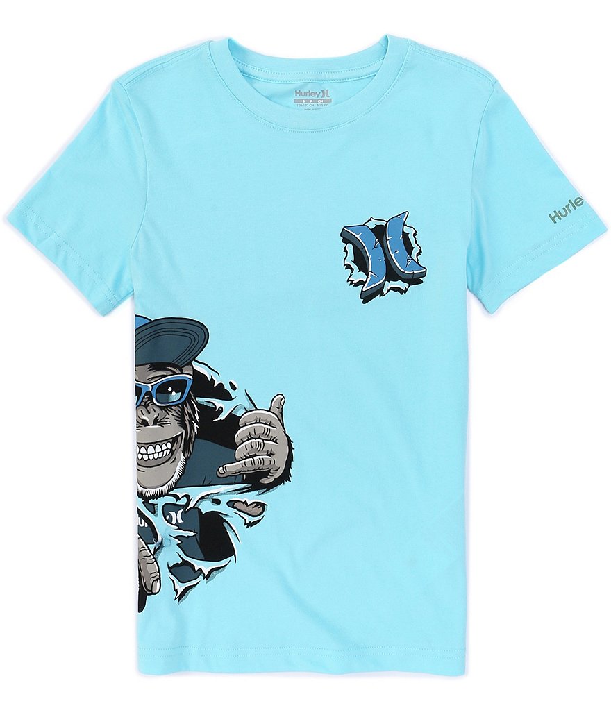 Hurley Big Boys 8-20 Short-Sleeve Chimp Ripper Tee