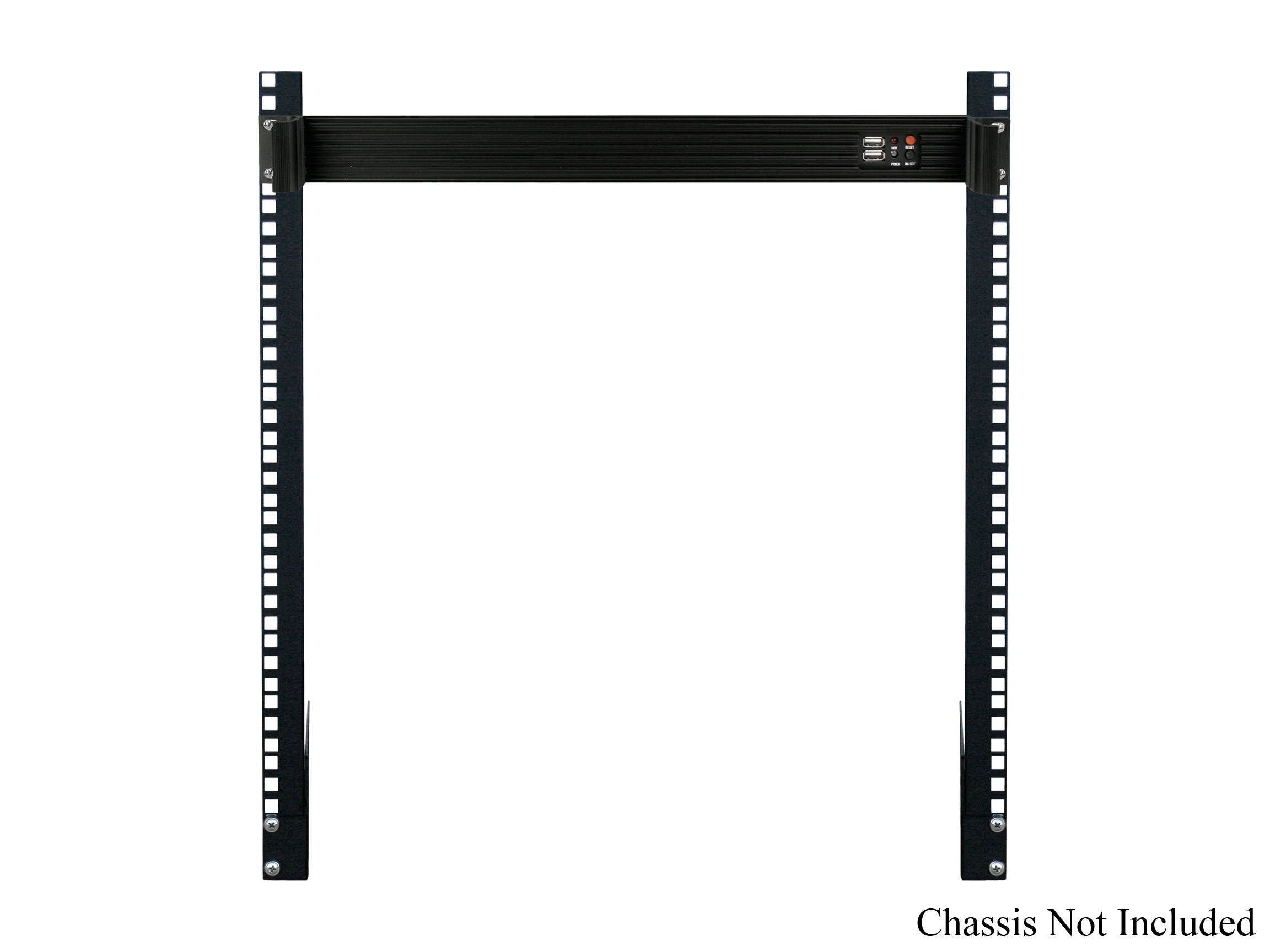iStarUSA WUL-130B 13U Open Frame Rack Stand for Patch Panels/ Hubs/ Routers