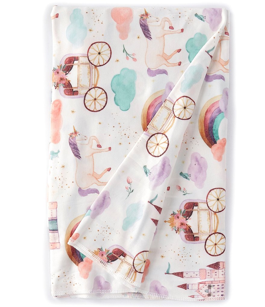 Copper Pearl Baby Girls Enchanted Knit Swaddle Blanket