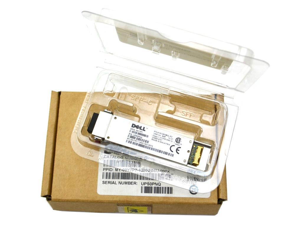 9Y7P7 FTLX1612M3BCL-FC Dell Finisar 10GB/S 1550NM LC Duplex Optical Transceiver Transceivers