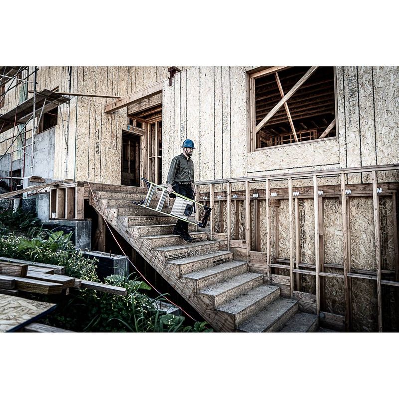 Little Giant Ladder Systems 5' ANSI type IAA 375 lb fiberglass Stepladder Apple Green