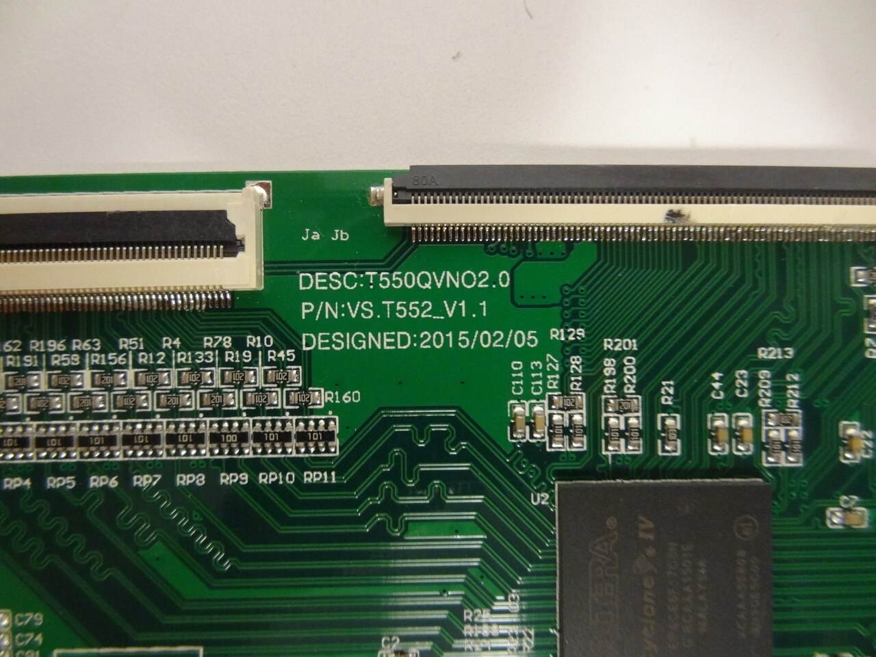 Element ELEFT556 T-Con Board (T550QVN02.0) VS.T552_V1.1