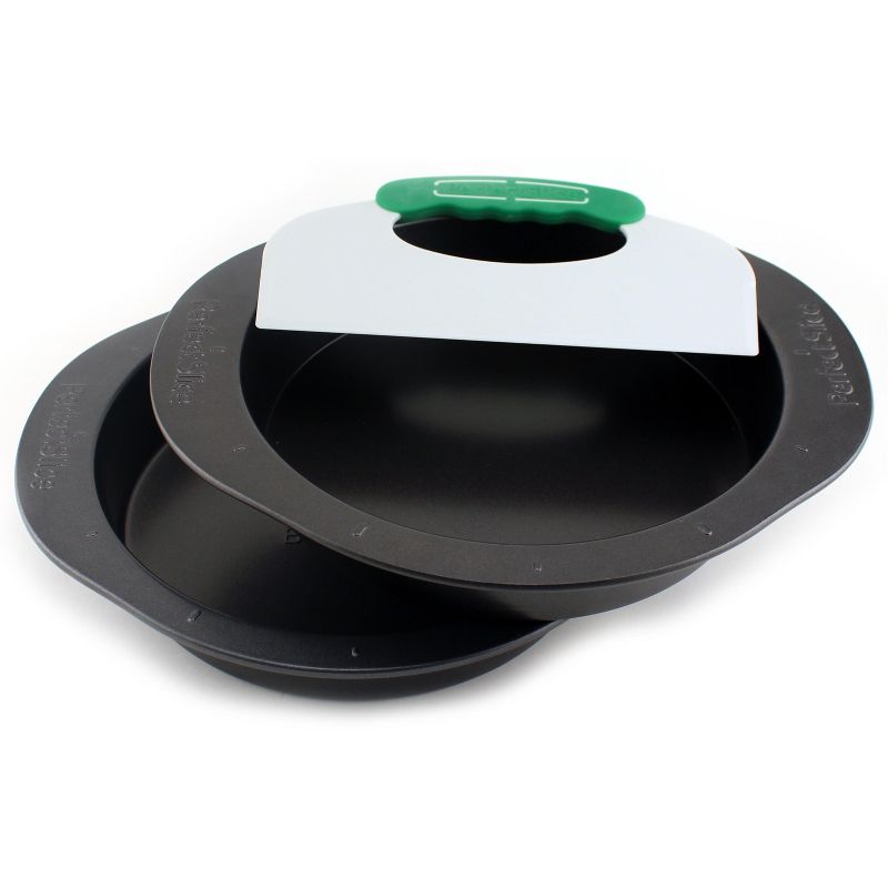 BergHOFF Perfect Slice 3 Pcs Steel Round Cake Pans with Tool