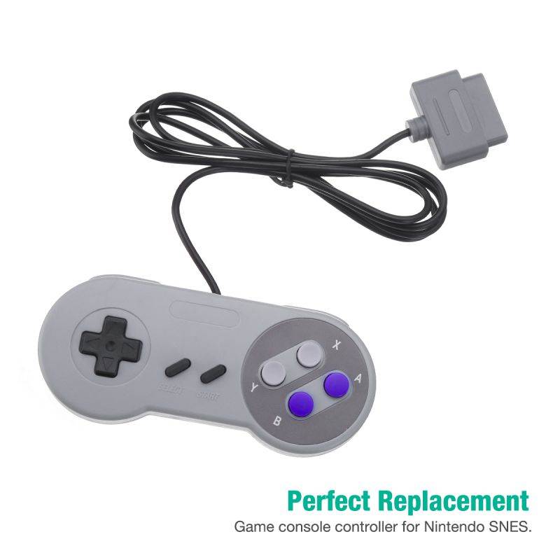 Replacement Controller for Nintendo SNES Controller Gamepad Joypad USB Windows Mac system