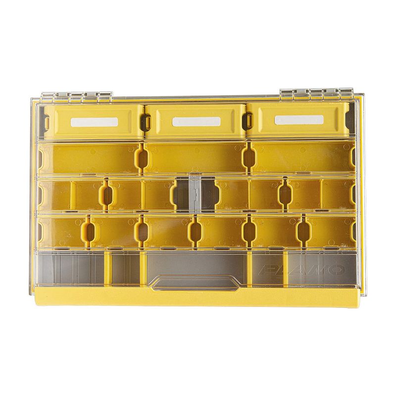 Plano PLASE400 Edge Waterproof Rust Resistant Stackable Universal Tackle Box Storage Organizer with Compartment Dividers for Fishing Terminal