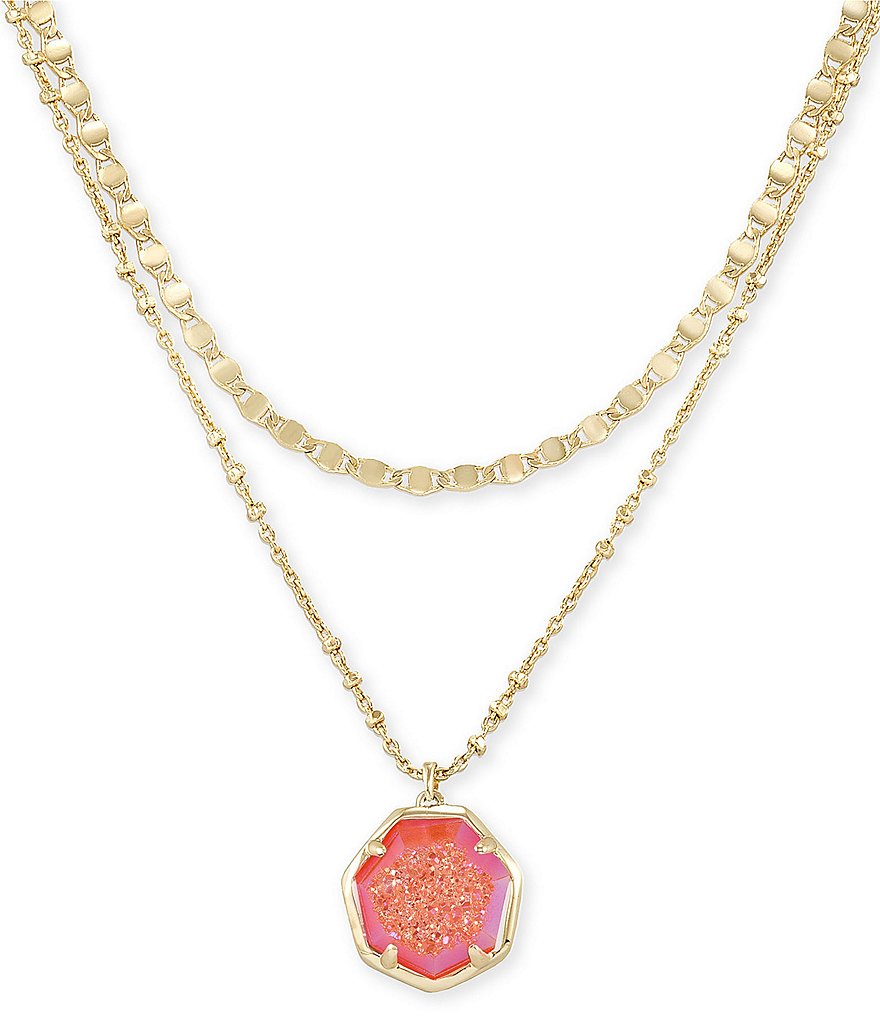 Kendra Scott Cynthia Gold Multi Strand Necklace