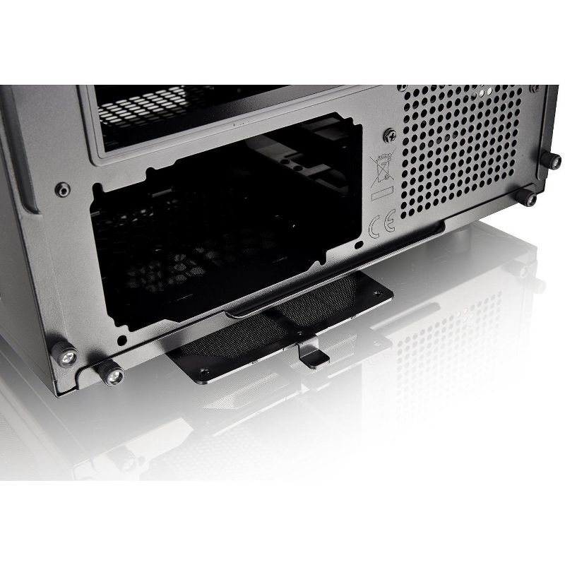 Fractal Design Node 202 Computer Case - Black - 2 x Bay - 1 x 450 W - Power Supply Installed - Mini ITX Motherboard Supported - 7.72 lb