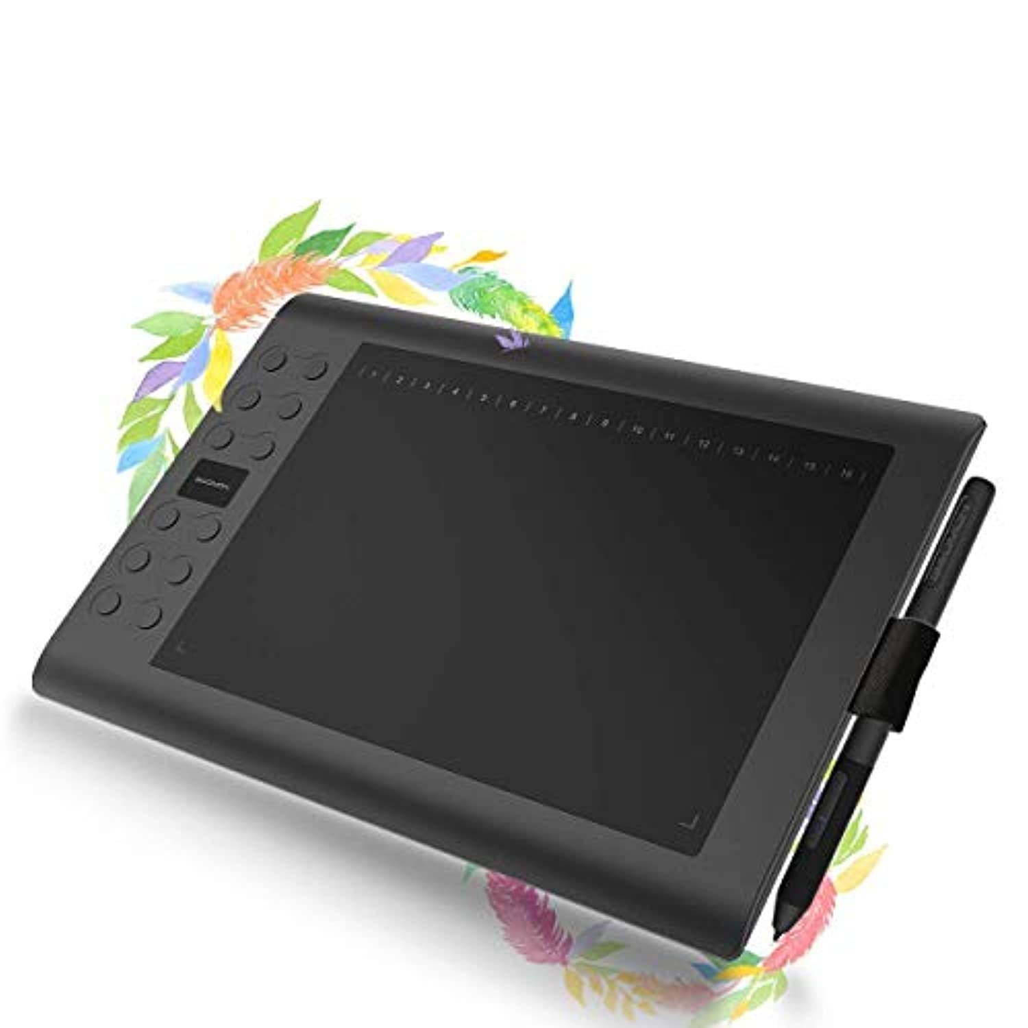 GAOMON M106K PRO 10 x 6.25 Graphics Drawing Tablet  and  Battery-Free Pen AP31 for GAOMON M106K PRO Only