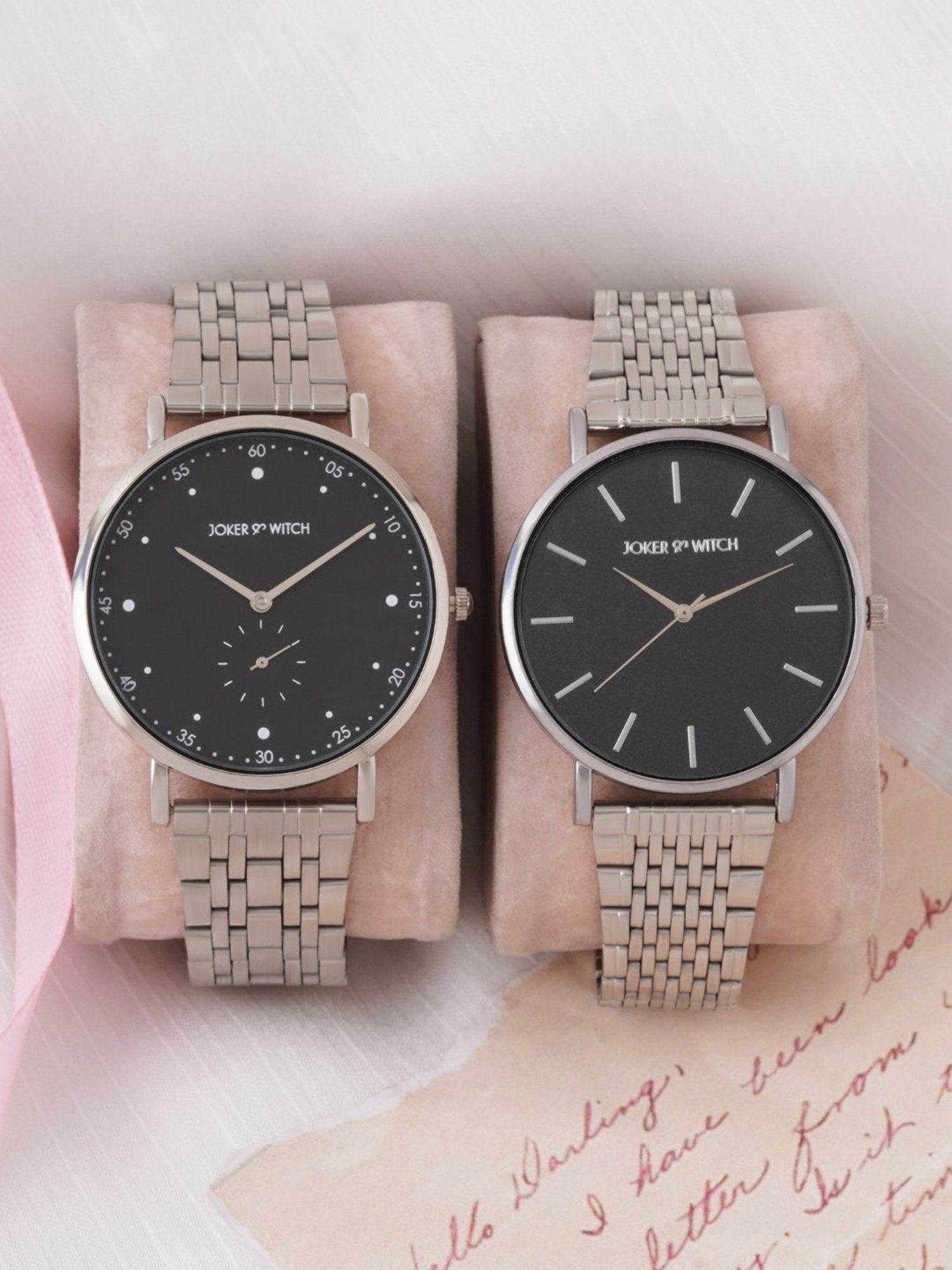 Joker & WItch JWCW330 Analog Couple Watch