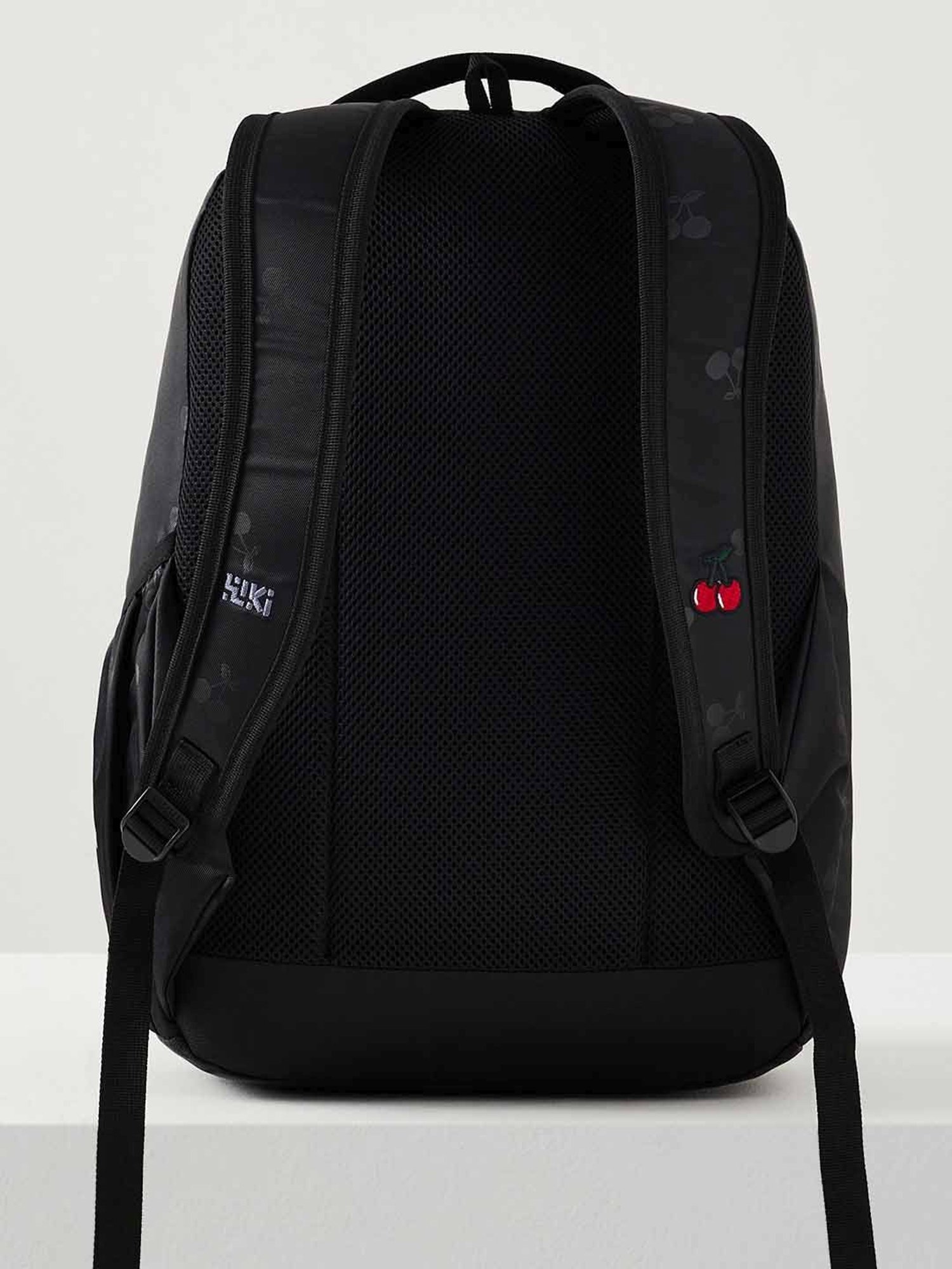 Wiki Back to School 2 Black Polyester Printed Backpack - 30 Ltrs
