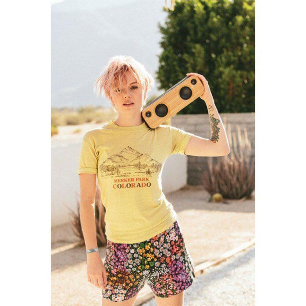 House Of Marley Get Together Mini Bluetooth Speaker, Signature Black, EM-JA013-SB