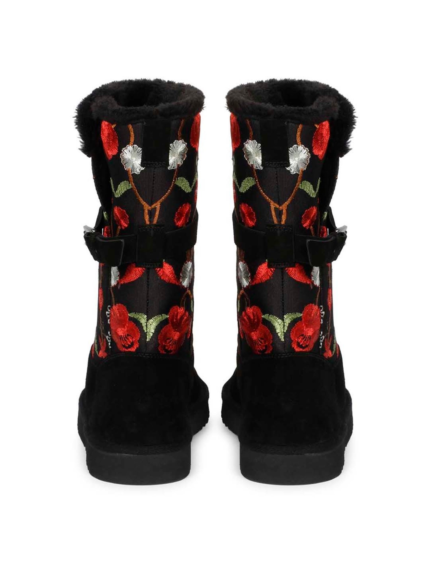 Saint G Women's GLOIRE Black Snow Boots