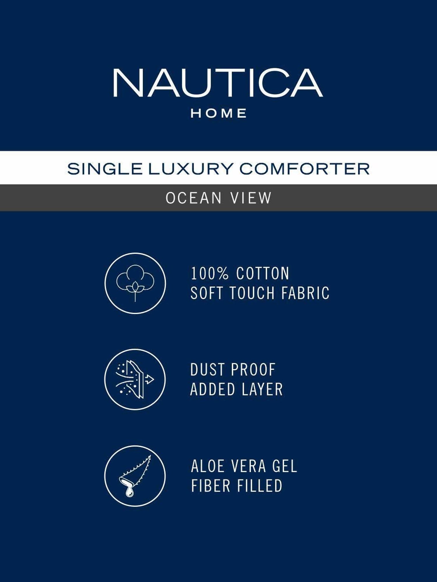 King 3pc Rhapsody Comforter Set Blue - Ayesha Curry