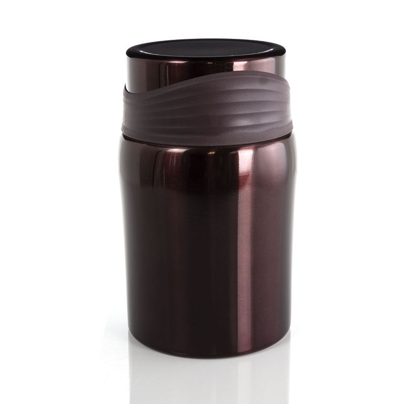 Gibson Home Waldorf 23 Ounce Stainless Steel Soup Jug In Burgundy