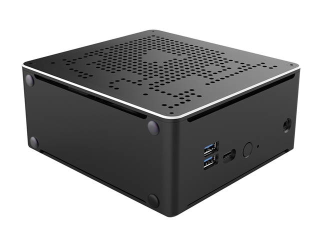 4K Mini PC,Desktop Computer,Intel Core I9 8950H,Windows 10 Pro/Linux,(Black),[HUNSN BY02],[4USB3.0/2USB2.0/2LAN/BT4.0/1DP1.2/1HDMI2.0/1TYPE-C/WiFI],(8G RAM/512G SSD)