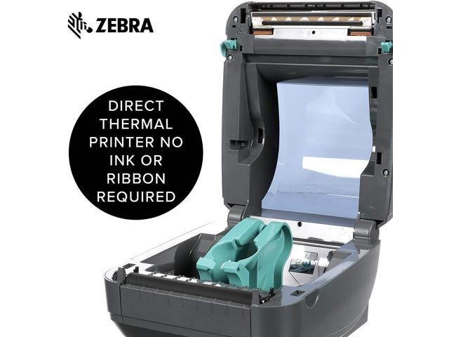 Zebra GK420d Monochrome Desktop Direct Thermal Label Printer, 5 in/s Print Speed, 203 dpi Print Resolution, 4.09" Print Width, 100/240V AC