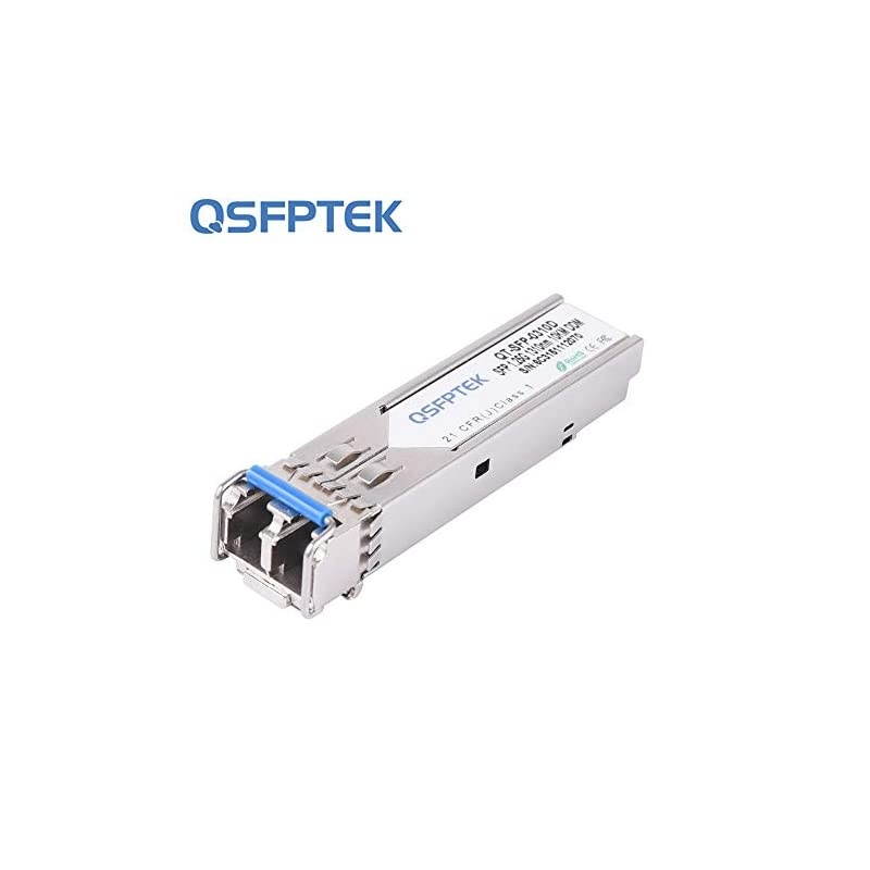 for Ubiquiti UFSM1G Gigabit SFP Module 1000BASELXLH 1310nm 10km DDM SingleMode LC MiniGBIC Transceiver