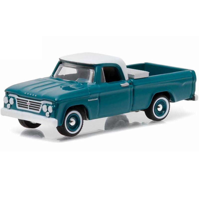 1963 Dodge D-100 with Toolbox Pickup Truck "Country Roads" Series 14 1/64 Diecast Model by Greenlight