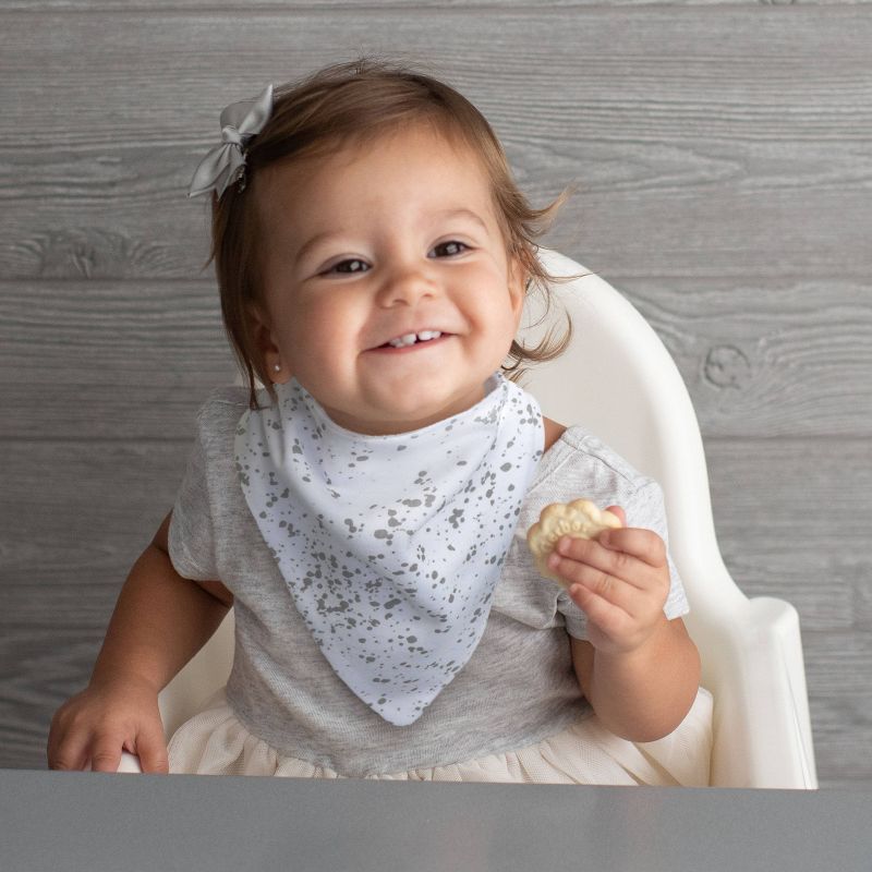 Neat Solutions Bandana Bib Set - Neutral - 3pk