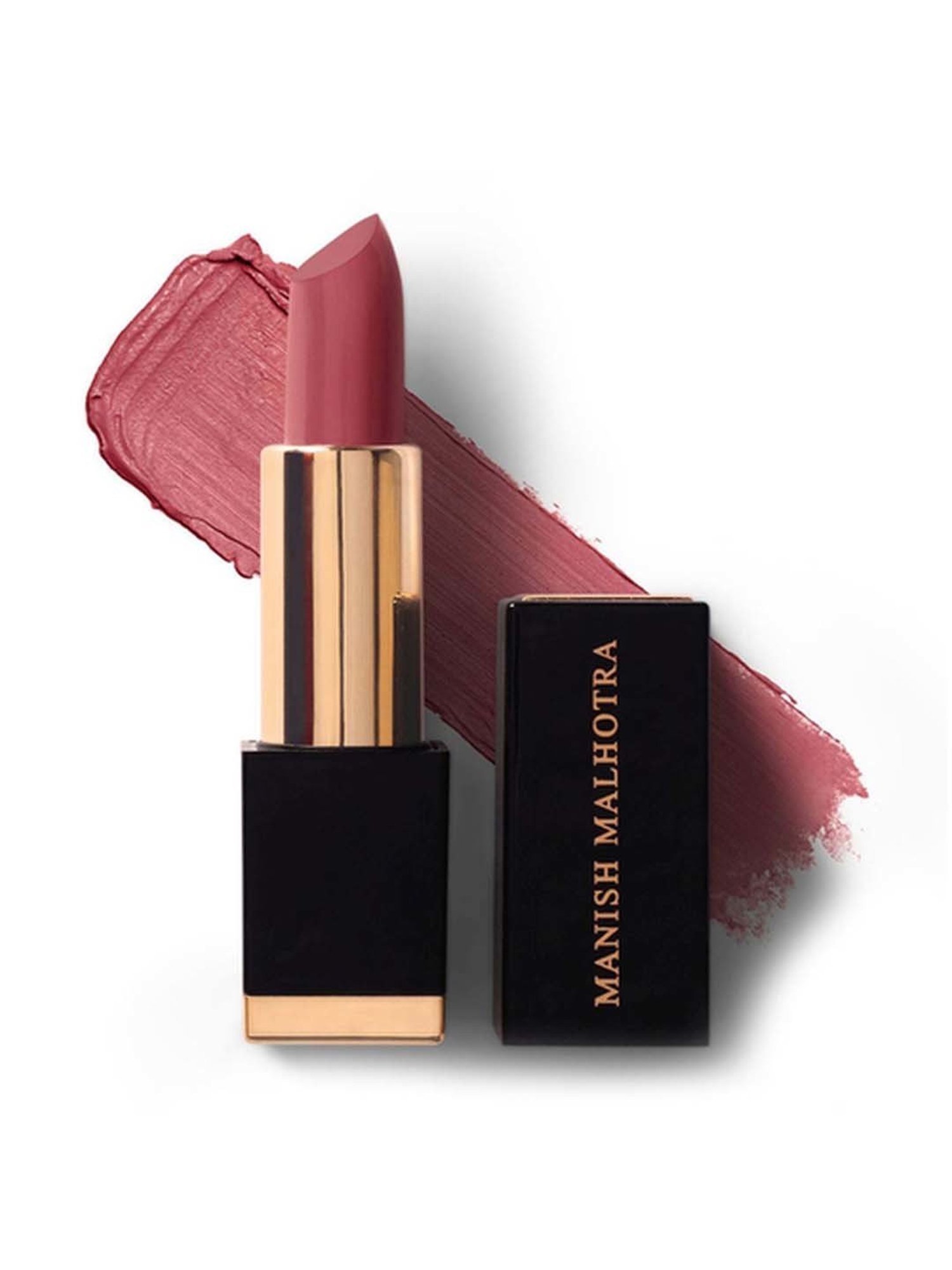 Manish Malhotra Beauty by MyGlamm Hi-Shine Lipstick Old Rose - 4 gm