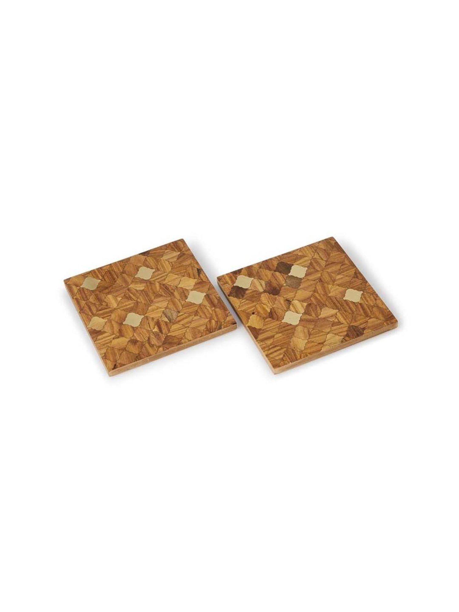 ICRAFT Multicolor Mdf Mor Series Trivets - Set of 4