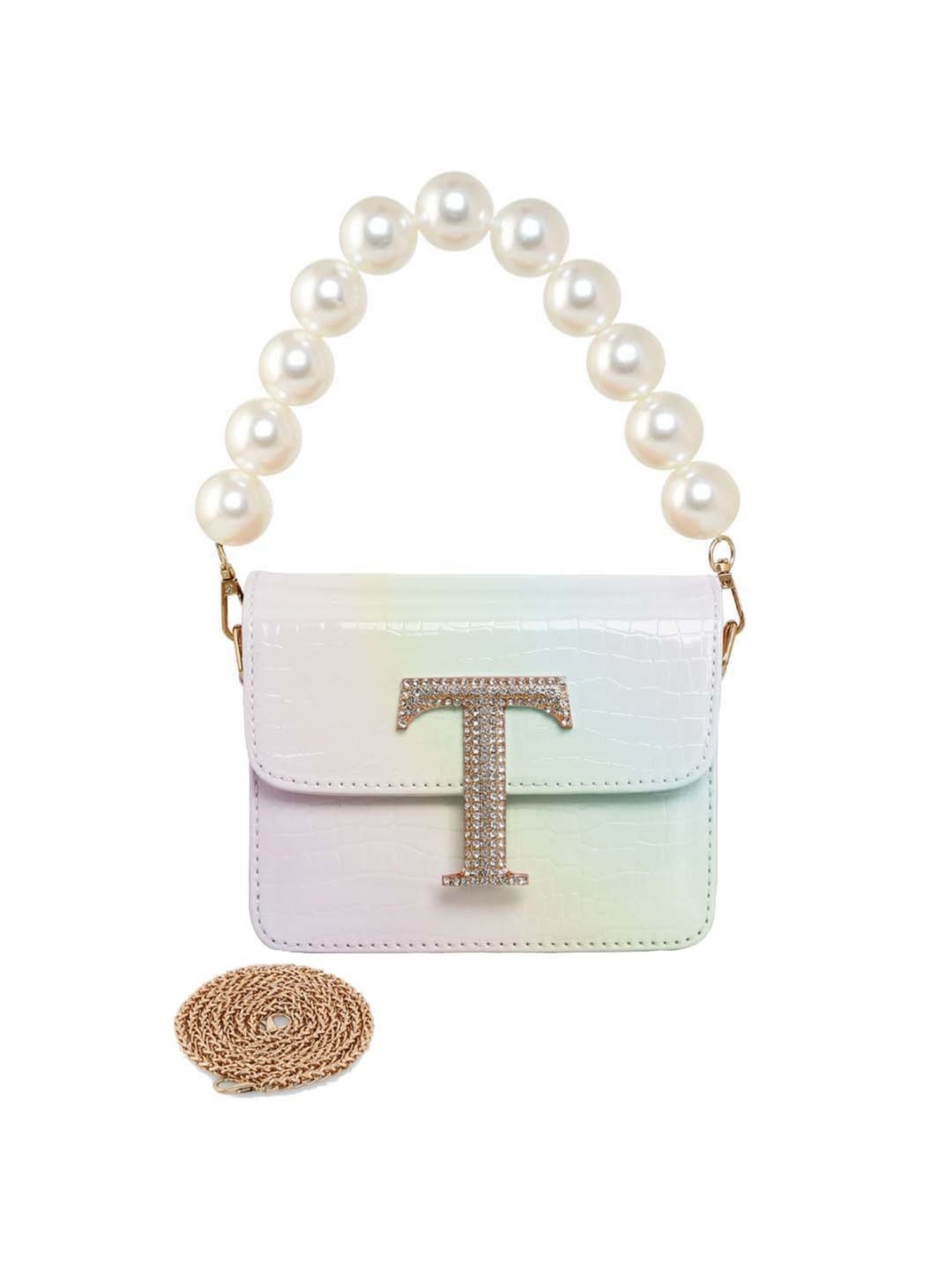 Esbeda Multicolor Textured Small Sling Handbag