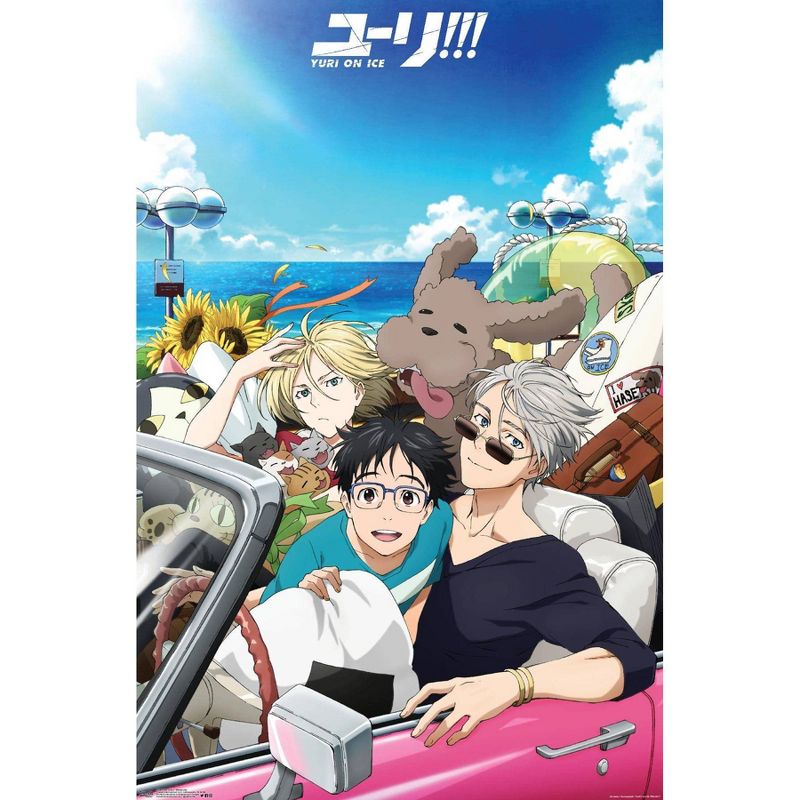 22.375" x 34" Yuri On Ice - Makkachin Unframed Wall Poster Print - Trends International