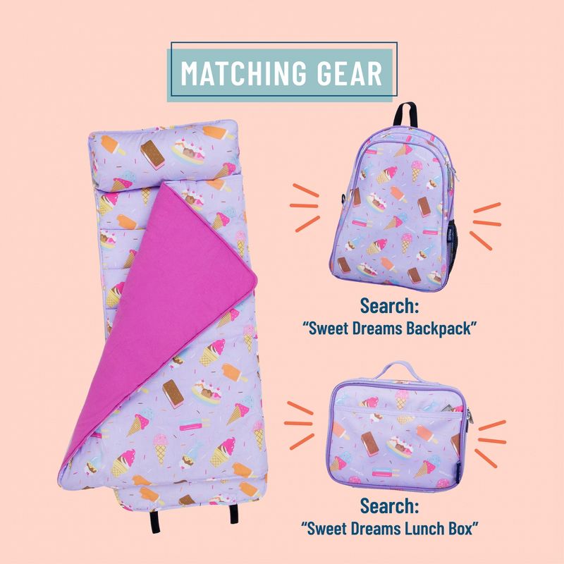 1'8"x4' Rectangle Floor Mat Purple - WildKin