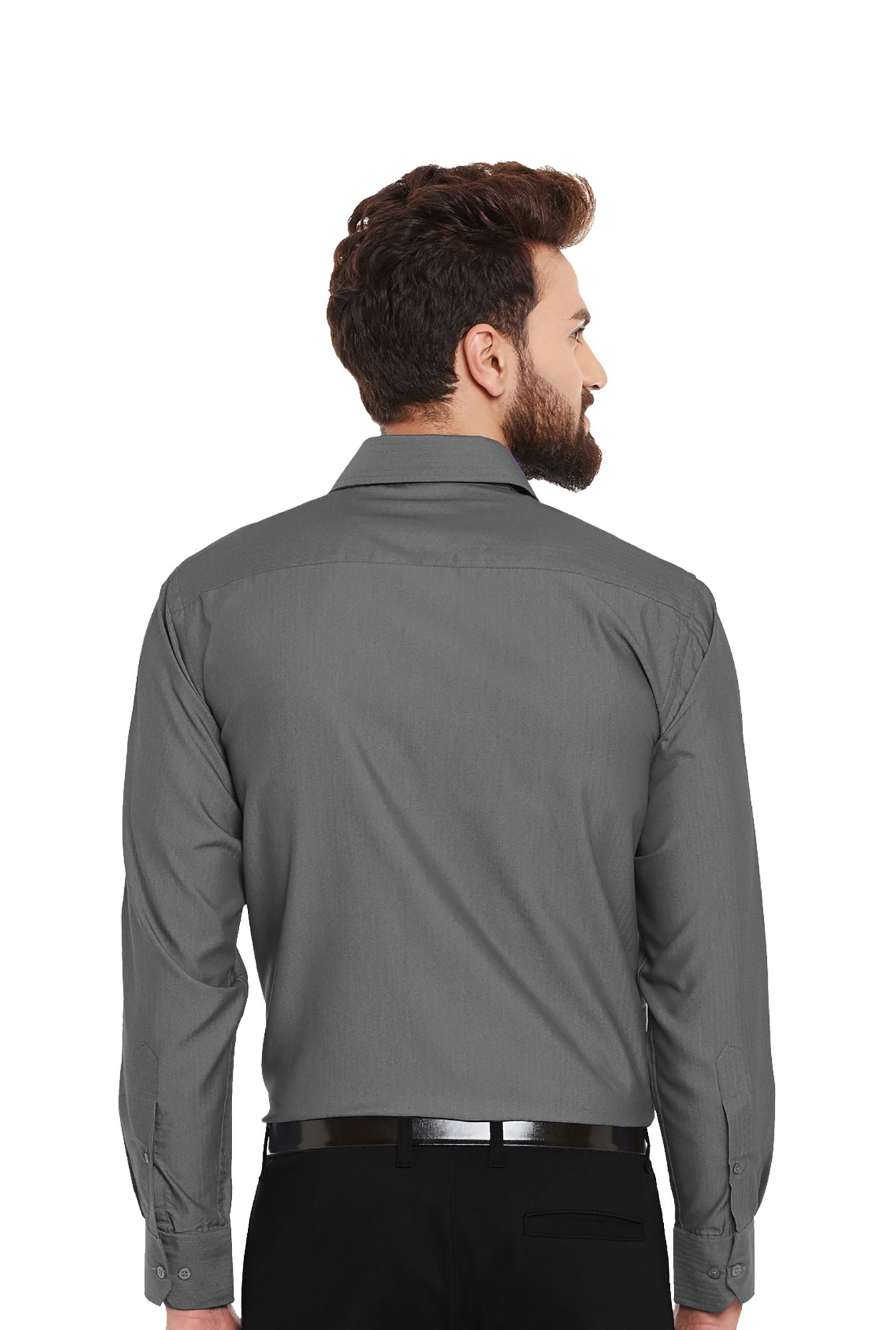 Hancock Grey Slim Fit Shirt