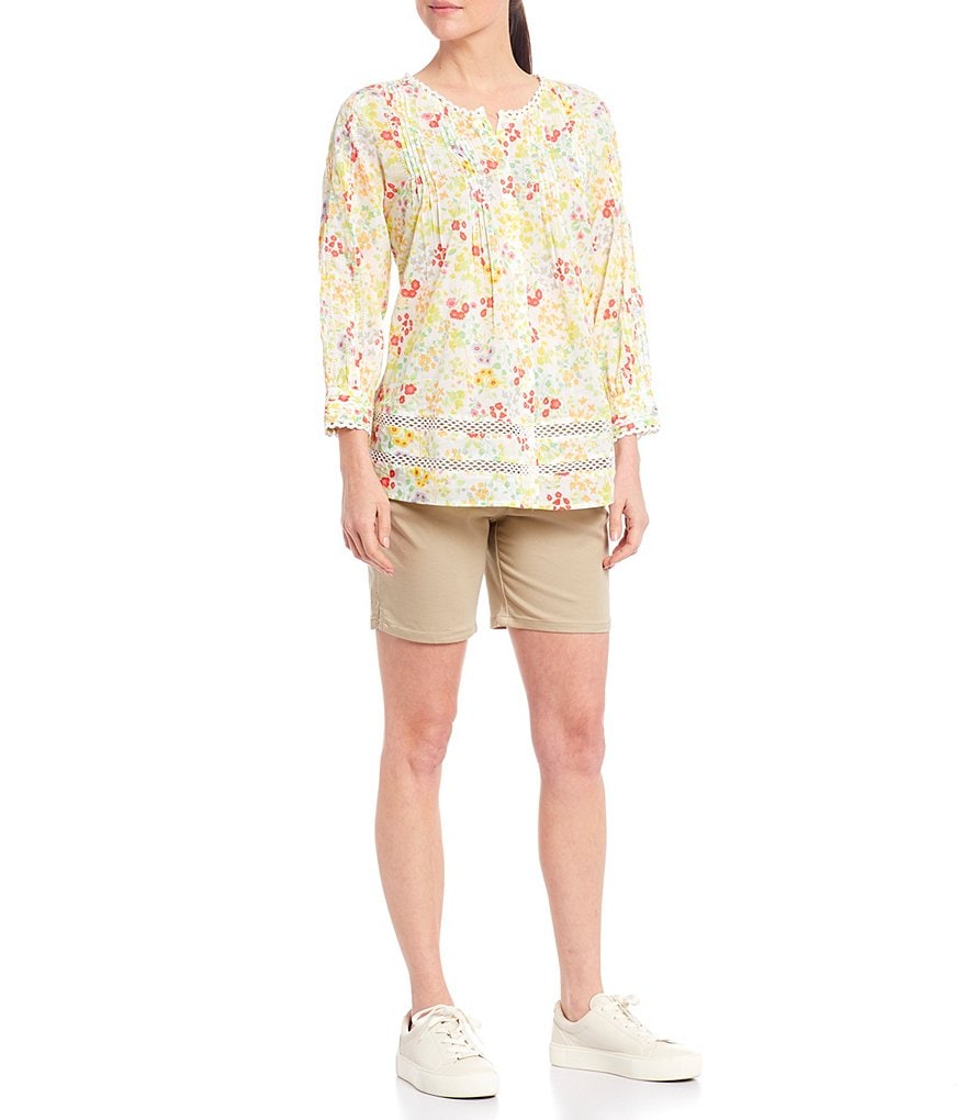 Intro Rose Stretch Pull-On Shorts