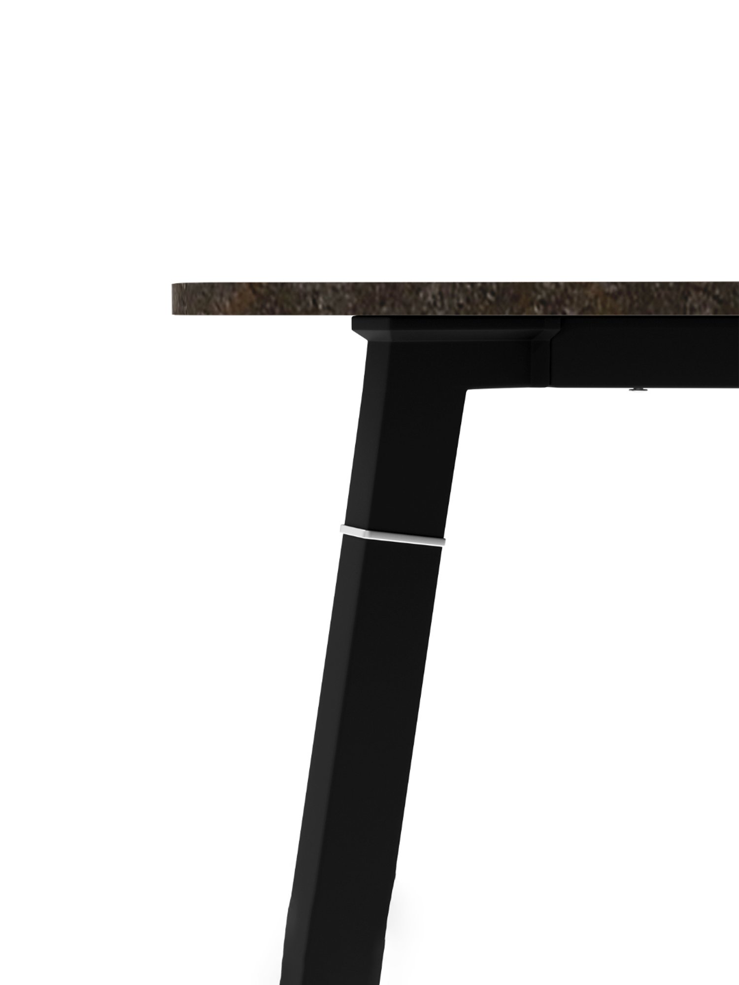 Godrej Interio Aclectic Black & Brown MDF 6 Seater Rectangular Dining Table