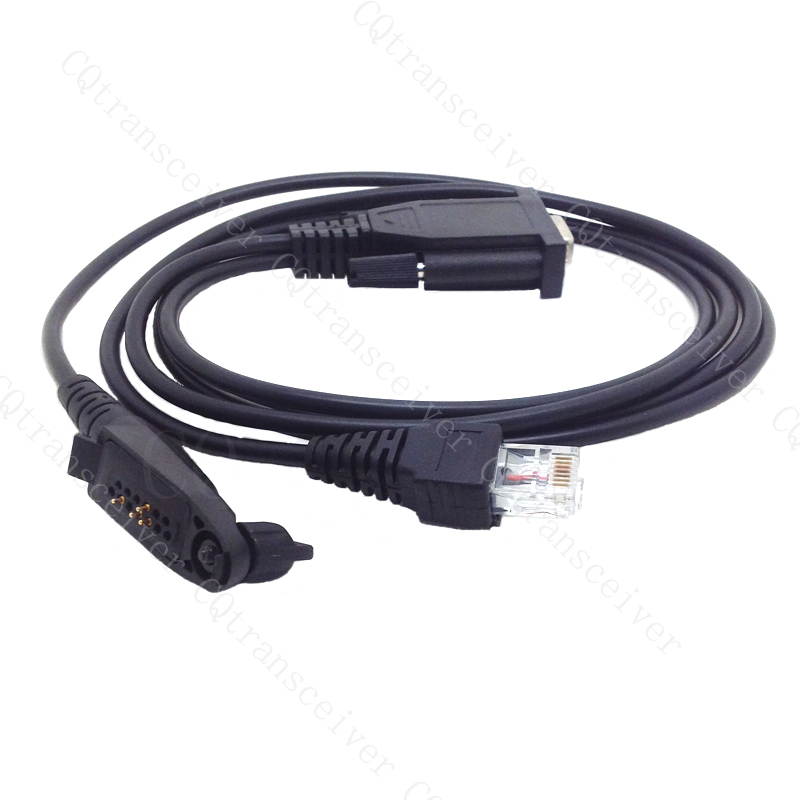 Free ship 2 in 1 Program Cable CAT interface for Motorola radio GP388 PTX760 PLUS PRO5150 Elite SM10 SM50 SM120 M1225 M10 M100