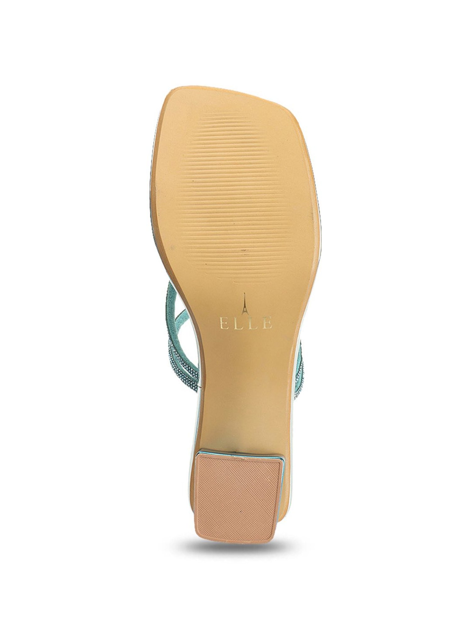 Elle Women's Blue Toe Ring Sandals