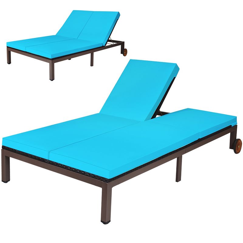 2pc Patio Chaise Lounge - Patio Festival