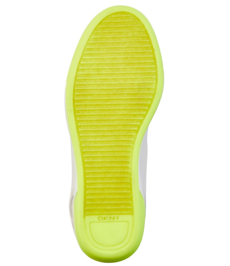 Donald Pliner Pelham Neoprene Mixed Leather Slip-On Wedge Sneakers