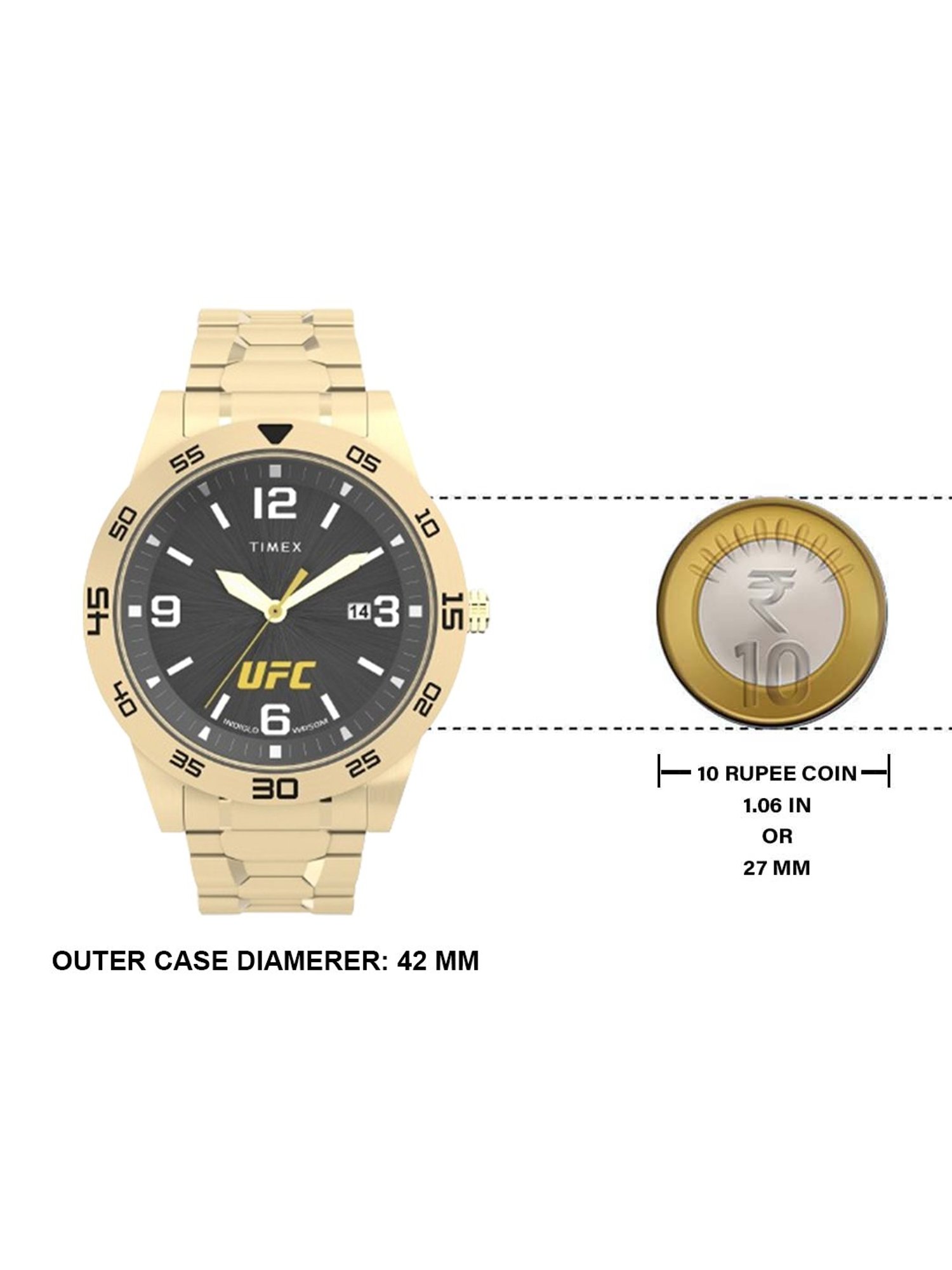 Timex TW2V564000D UFC Street Analog Watch for Men