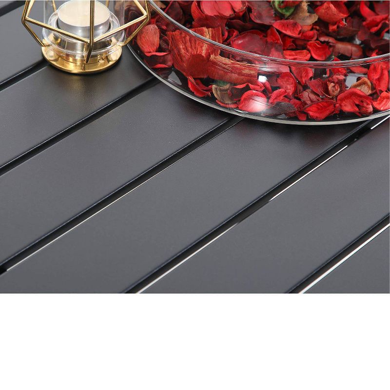 Cast Aluminum Round Dining Table - Nuu Garden