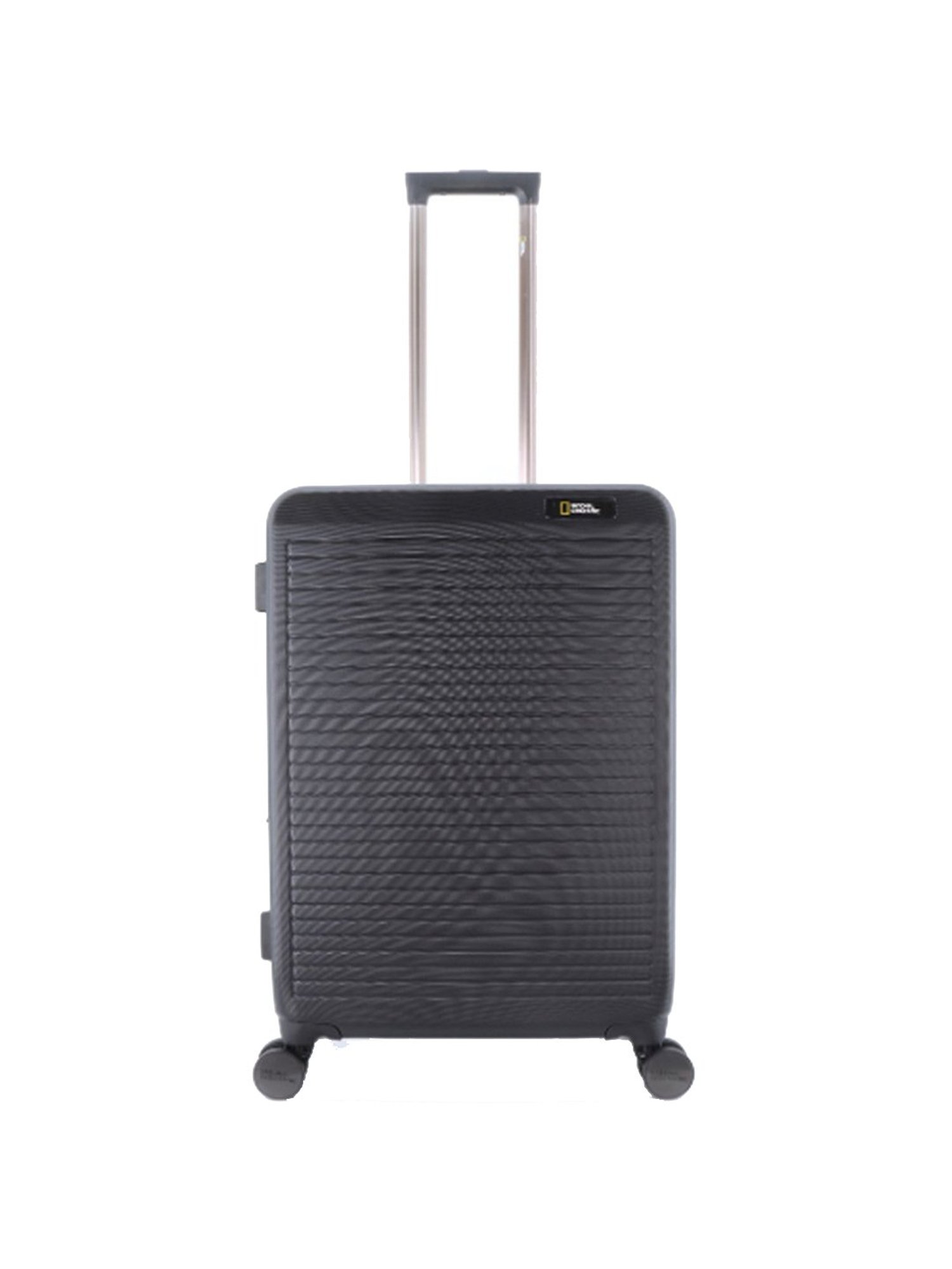 National Geographic Pulse Black Medium Hard Check In Trolley - 24 Inch