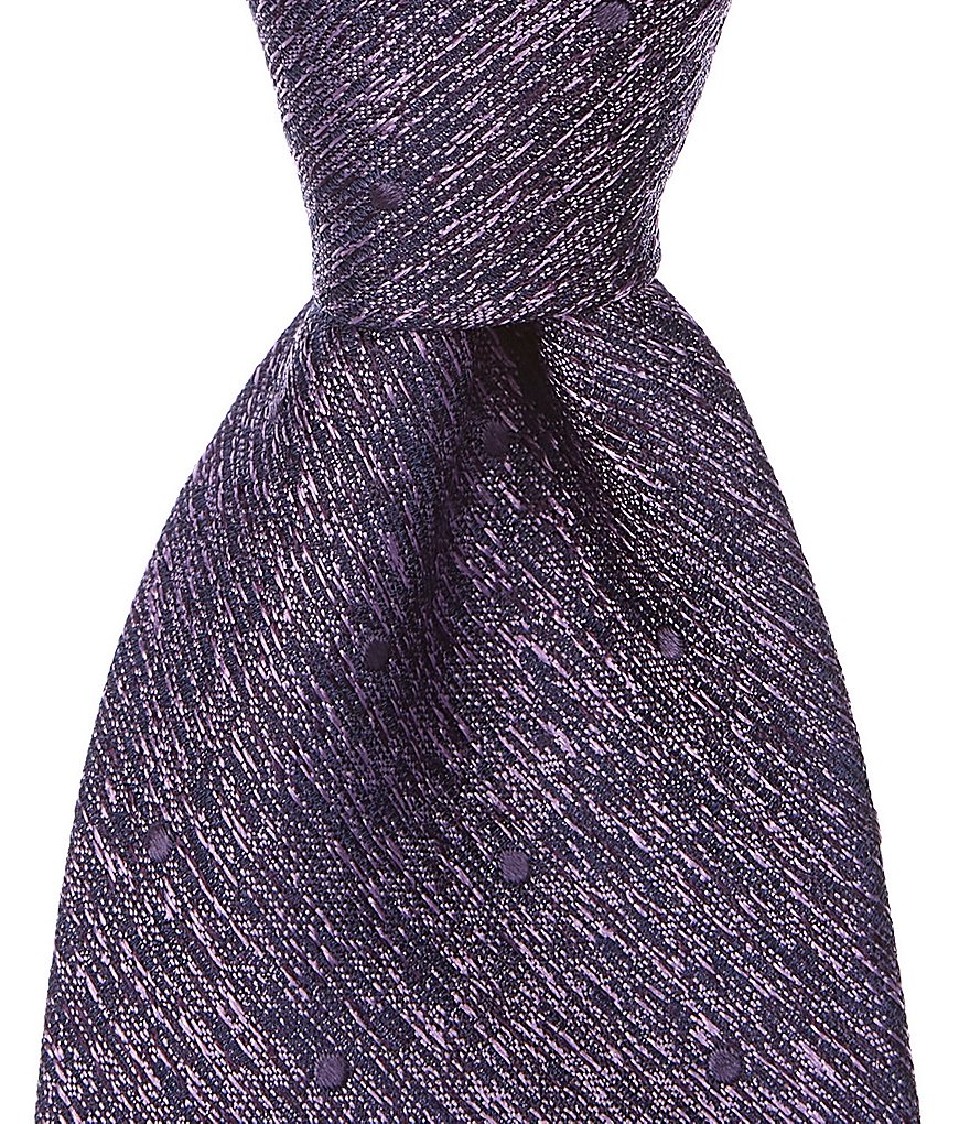 Murano Walers Dot Narrow 3 1/8#double; Silk Tie
