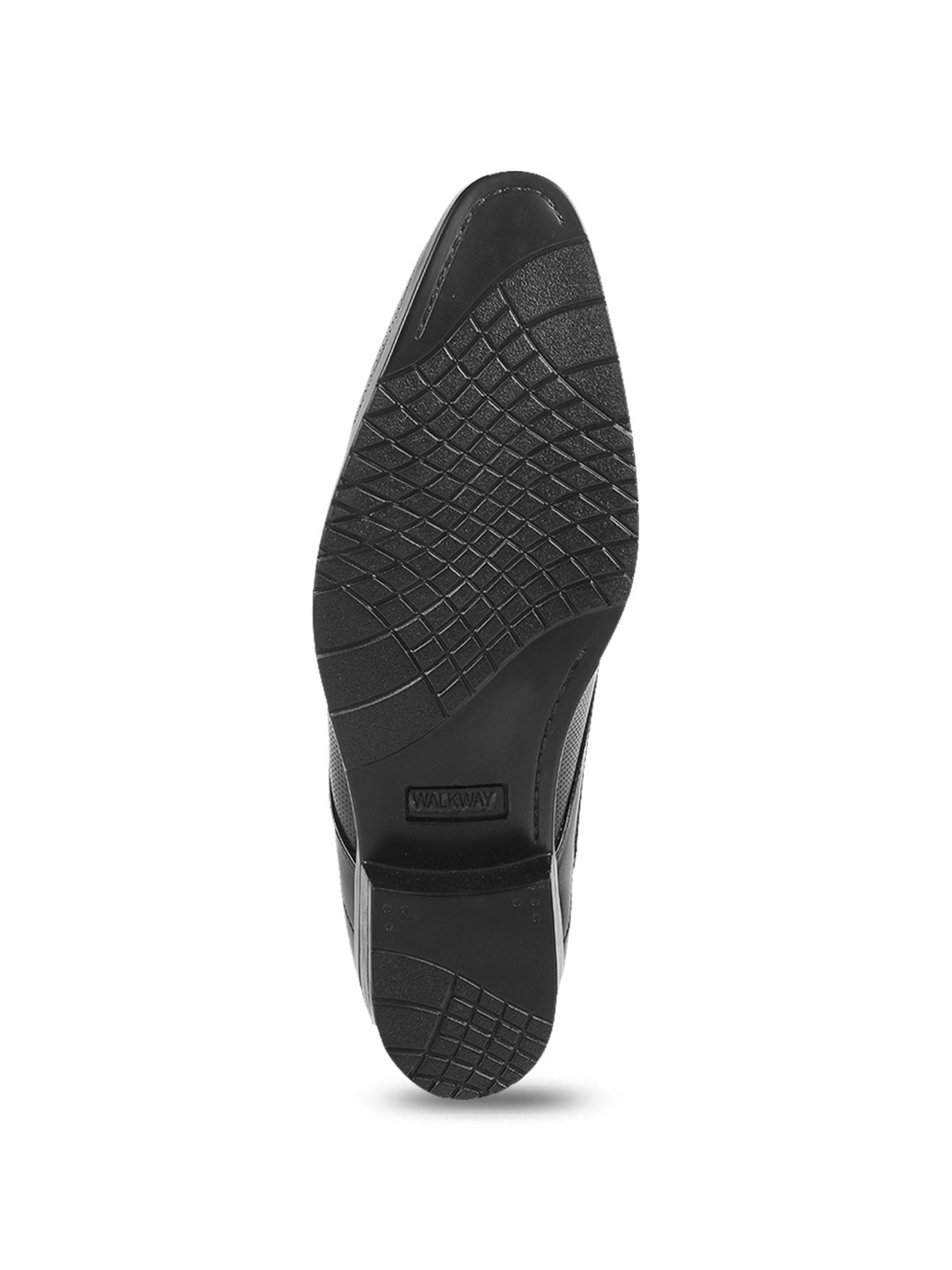 Walkway Men's Black Shoe Lace-up