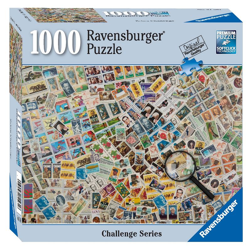 Ravensburger Stamp Challenge Puzzle 1000pc