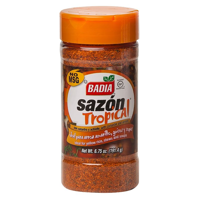 Badia Sazon Tropical with Coriander and Annato 6.75oz