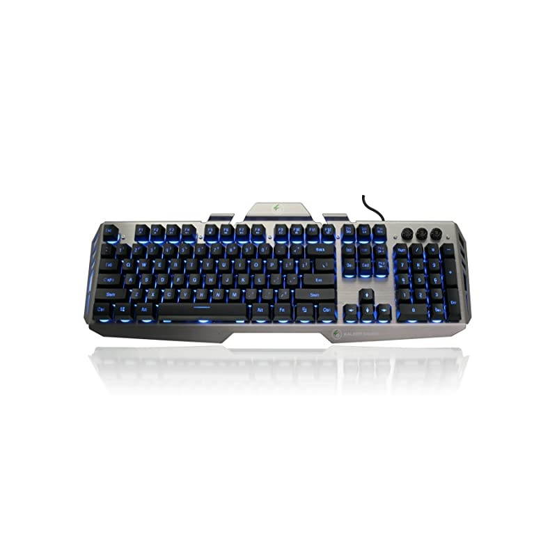 Kaliber Gaming HVER Aluminum Gaming Keyboard - Black/Gray