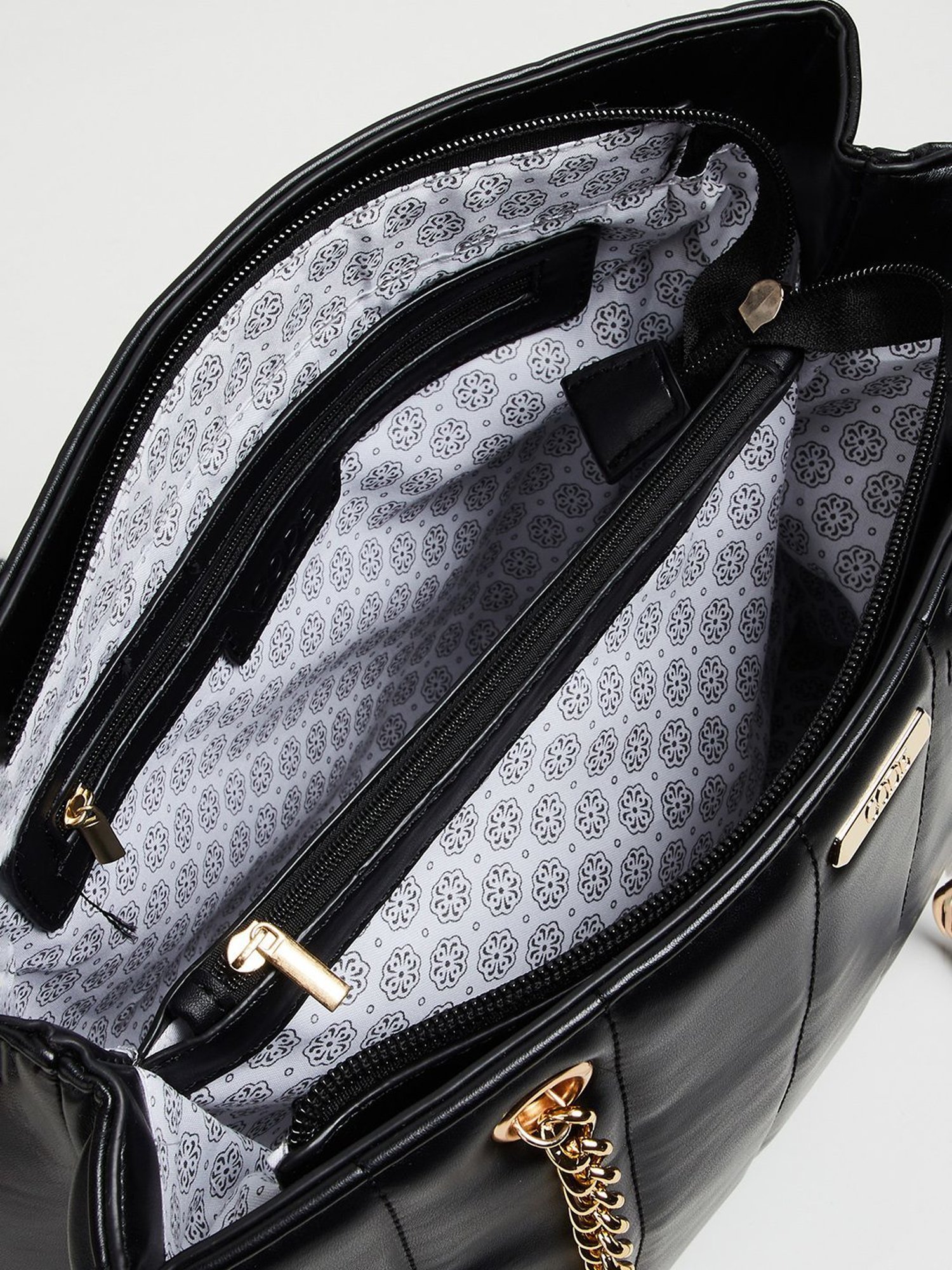 Code by Lifestyle Black Shoulder Bag