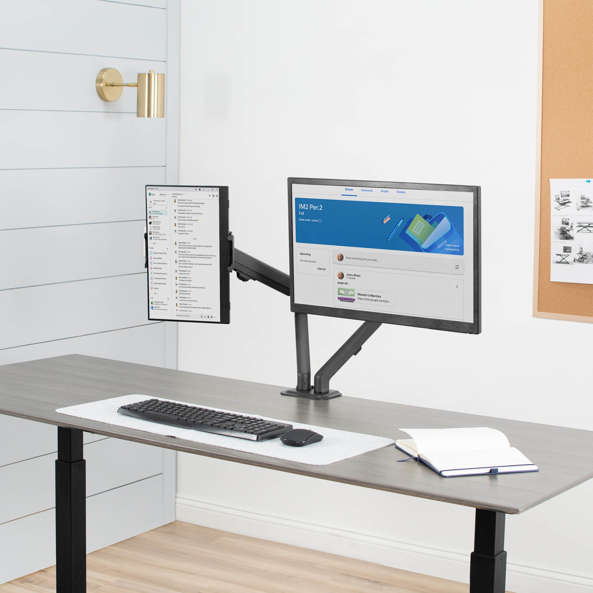 VIVO Universal VESA Mount Adapter for Tablets, 2-in-1 Laptops, & 15.6" Portable Monitors, Max VESA 100x100 (MOUNT-UVM02)